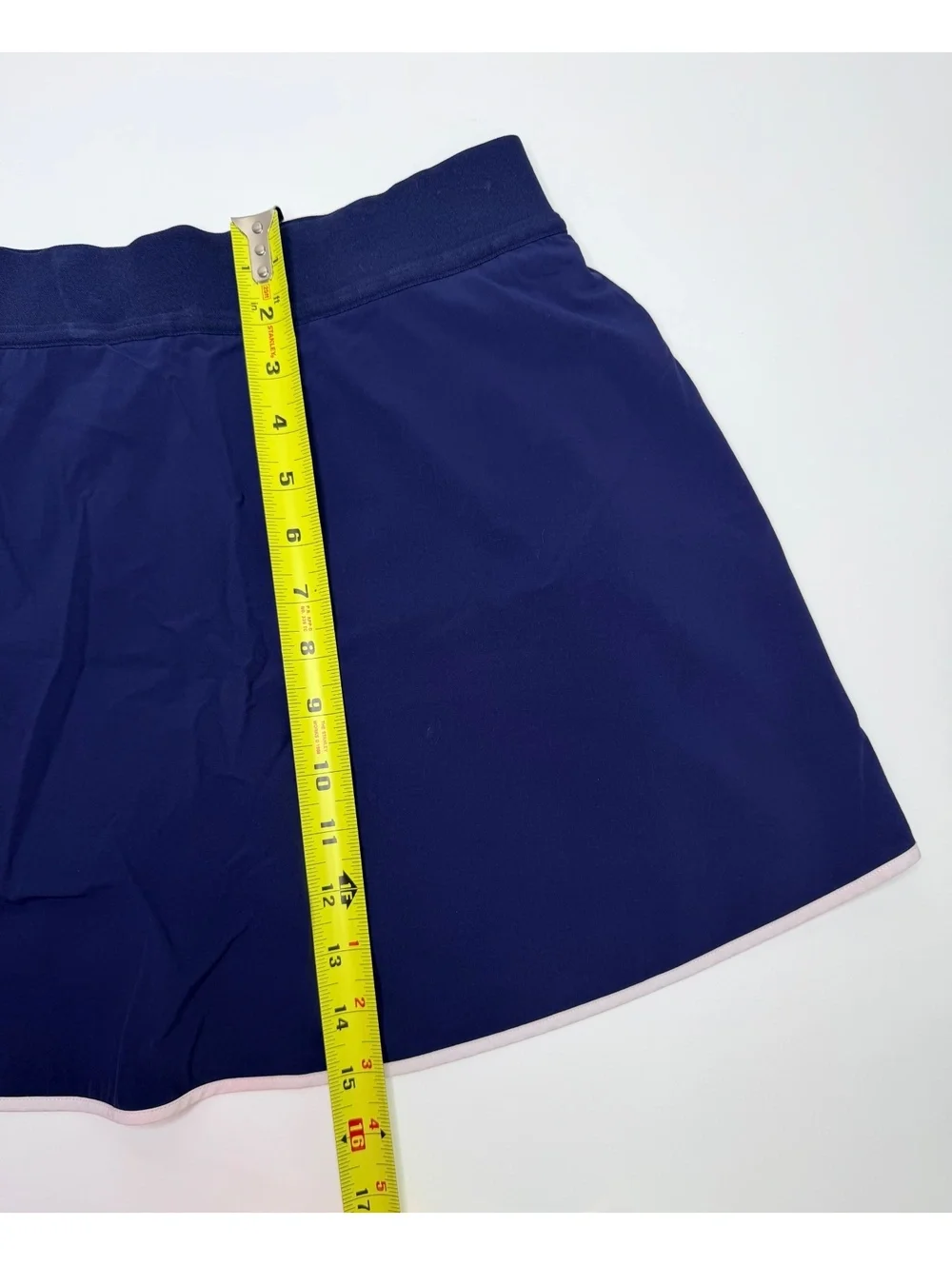 Lululemon Lightweight Wrap-Front Tennis Skirt Club Blue / White Size M